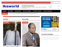 Tablet Screenshot of ikaworld.com